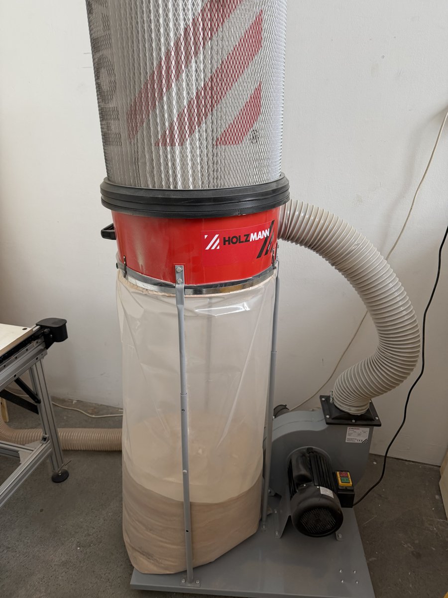 Dedicated CNC dust collector