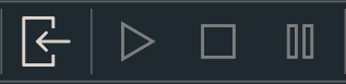 Four G-code control buttons: load, start, stop, pause